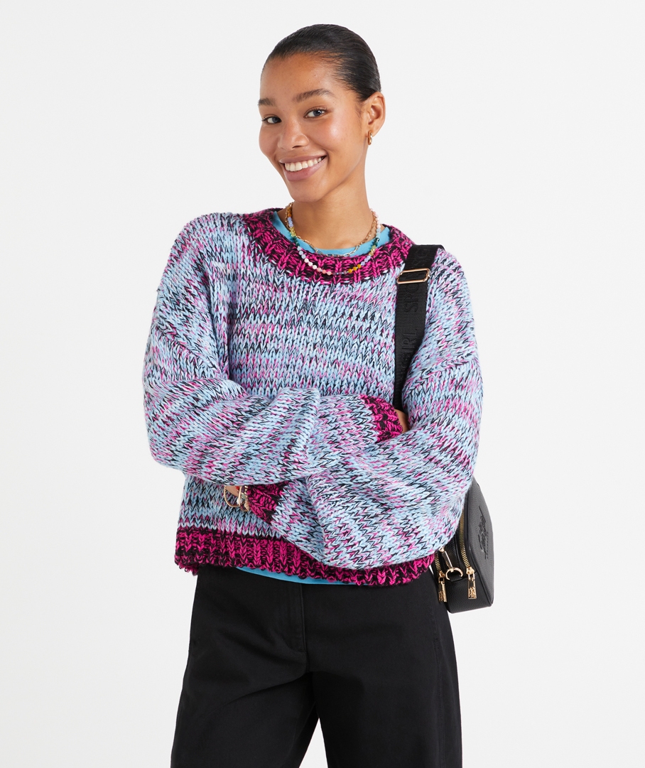 MILEY SPACE DYE SWEATER