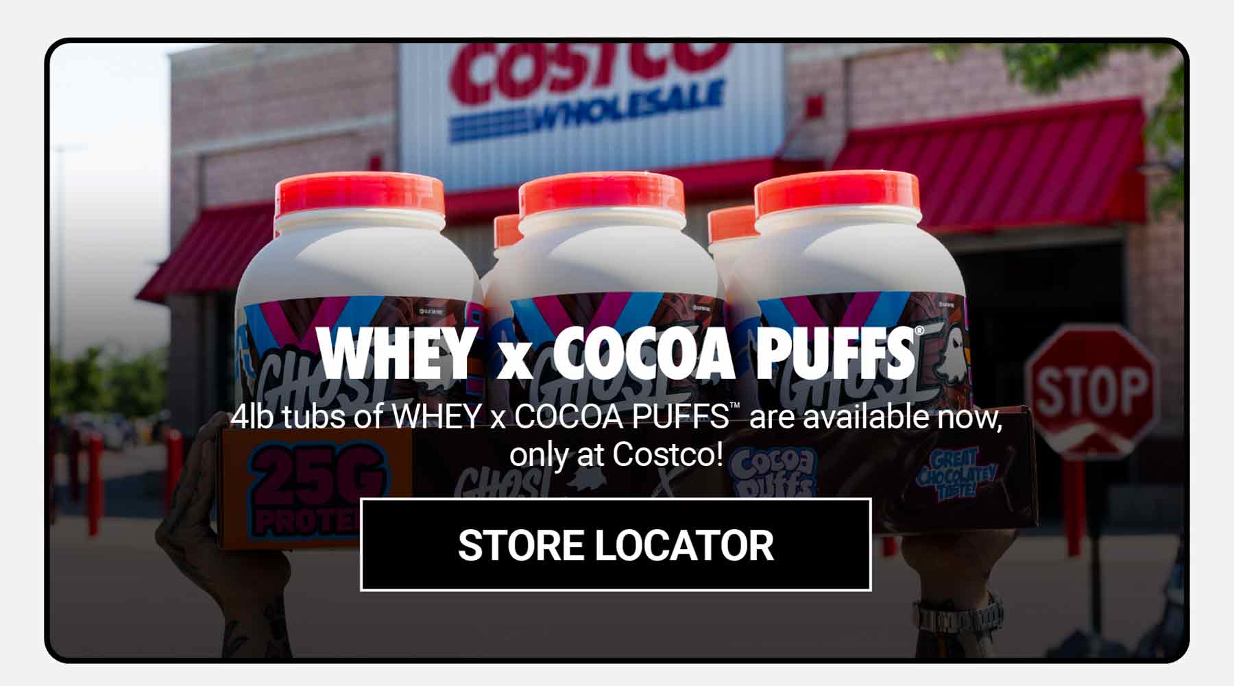 GHOST® WHEY x COCOA PUFFS®&nbsp;is now in Costco