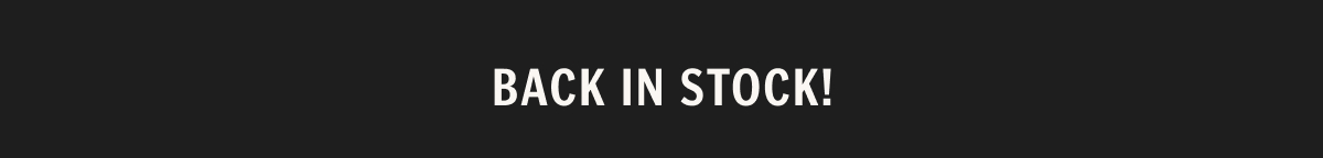 Shop Back in Stock