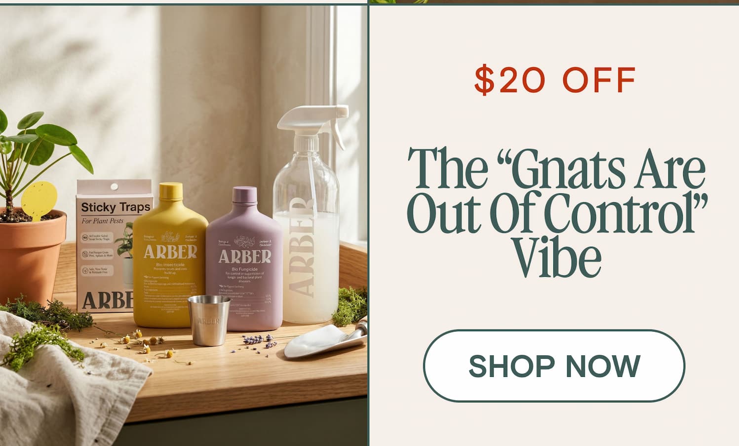 $20 OFF The “gnats are out of control” vibe