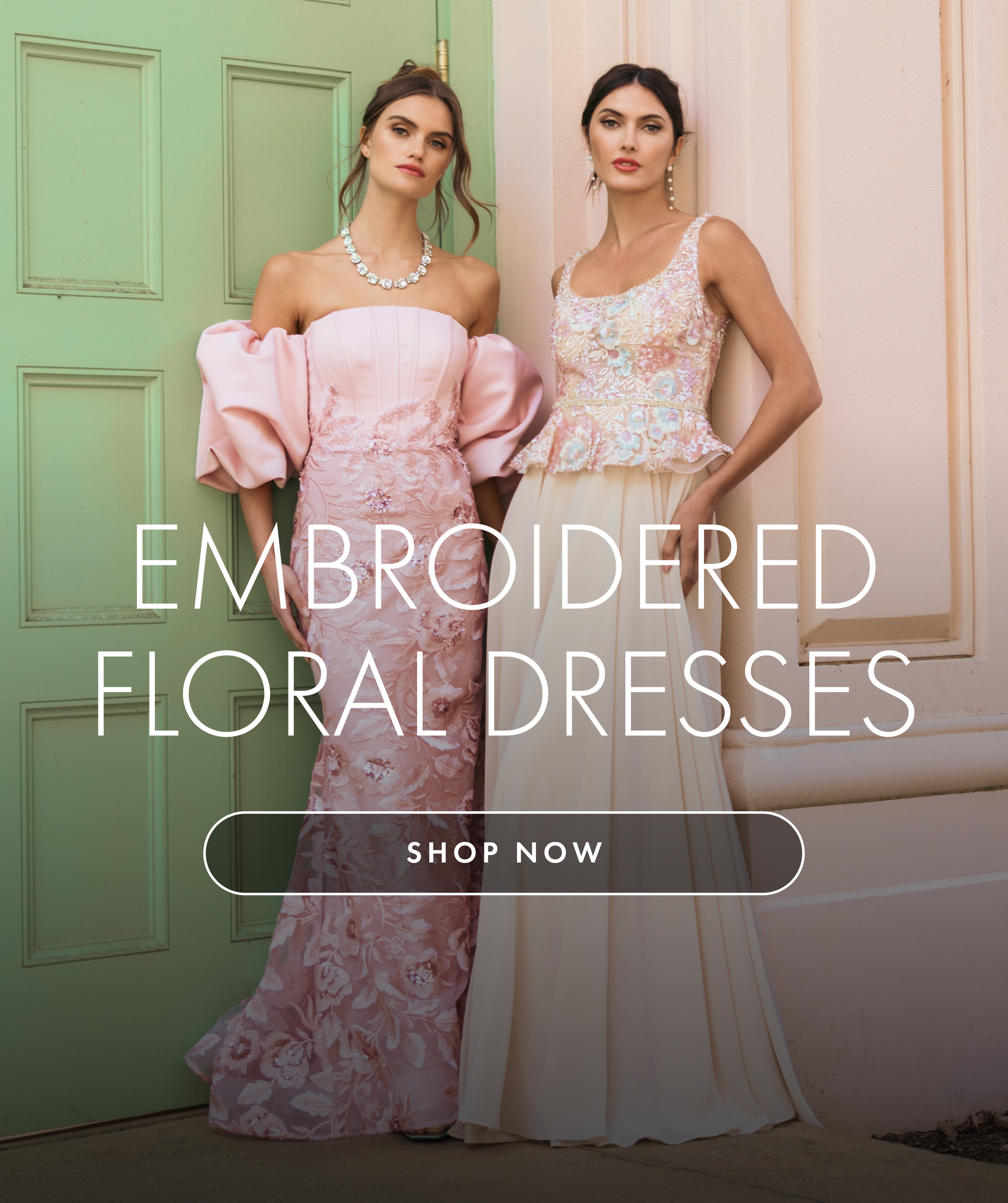 Embroidered Floral Dresses | Shop Now