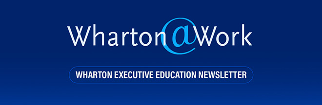 Wharton At Work Header