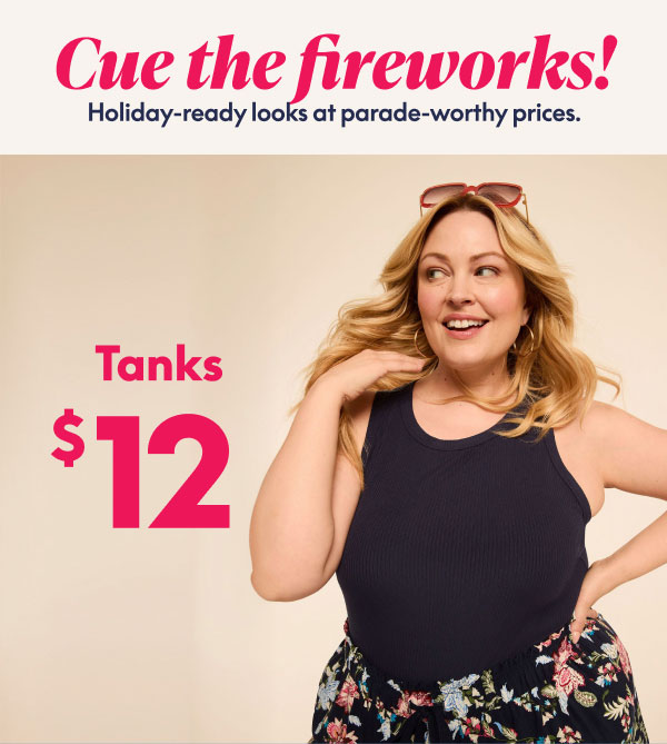 Tanks $12