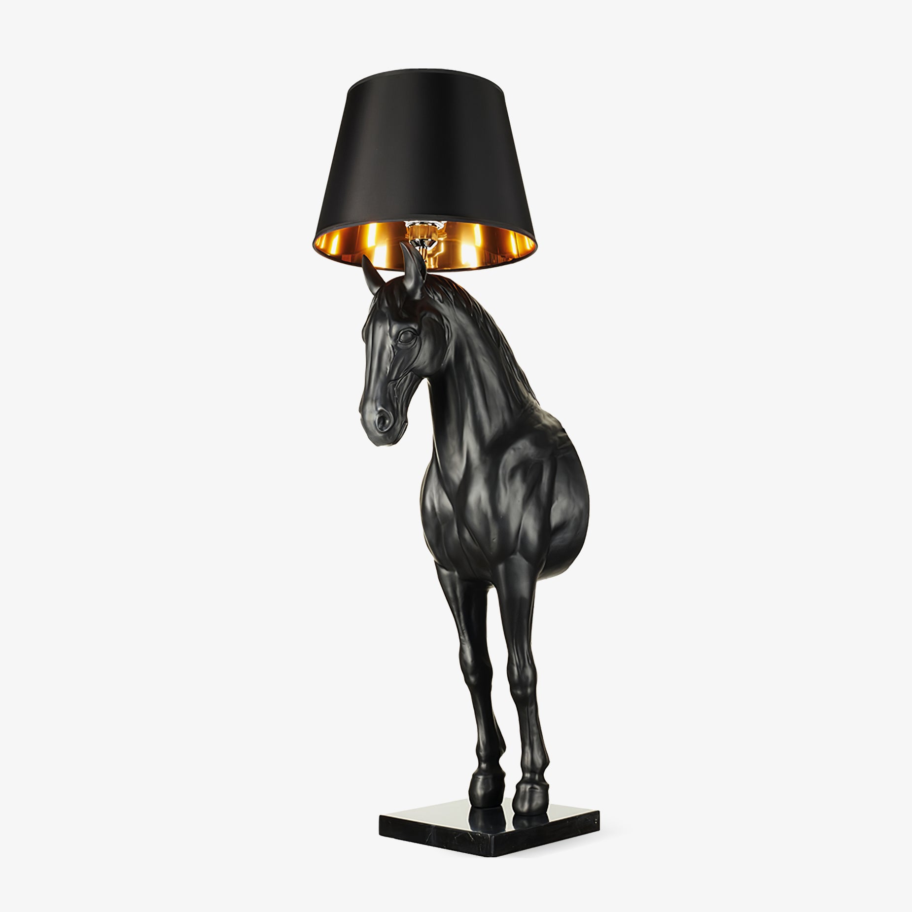 Image of Horse Statue Floor Lamp
