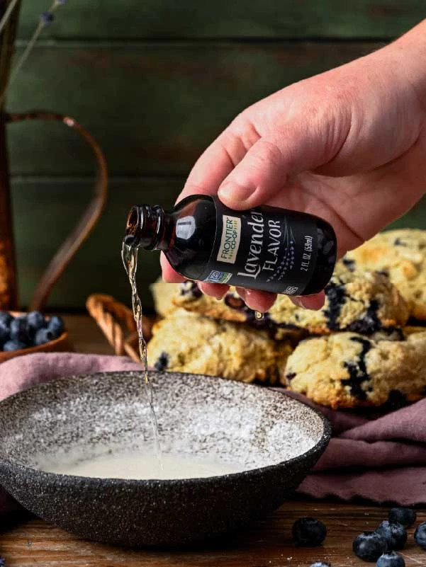 Lavender Blueberry Scones