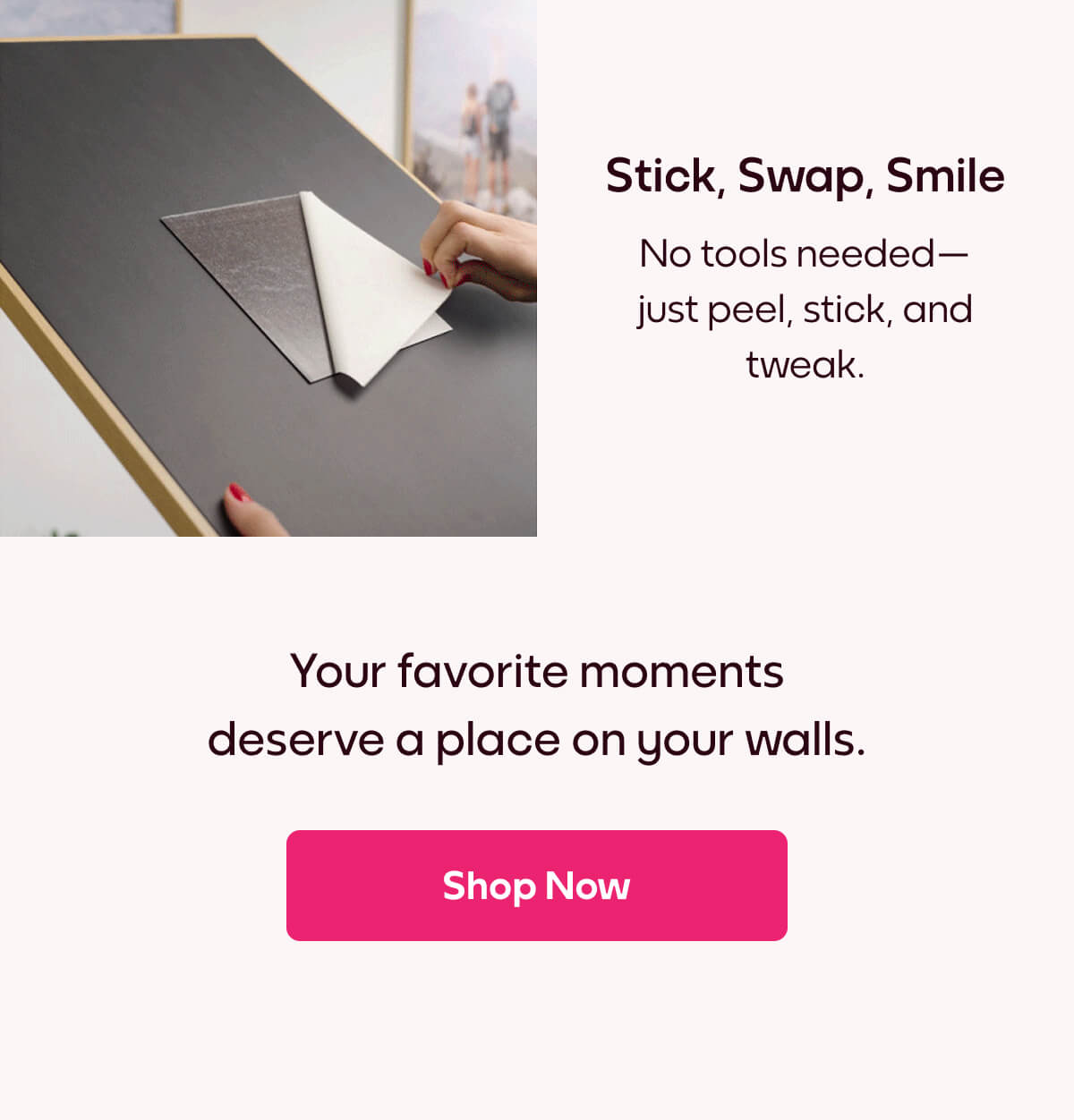 [MIXTILES] make your space feel effortlessly put together with Mixtiles. | ORDER NOW