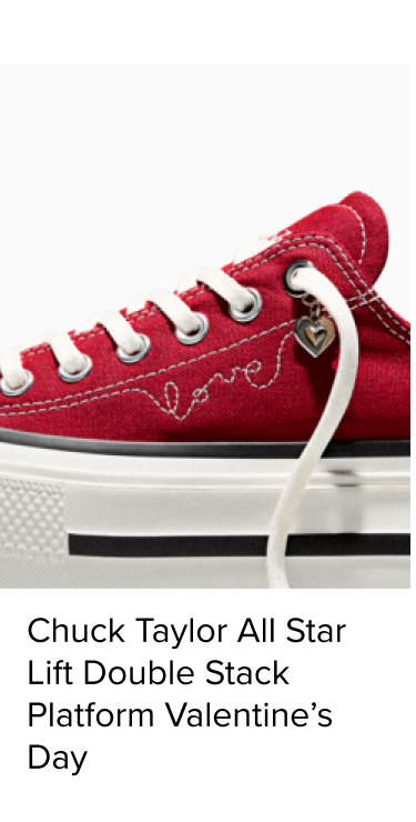 Chuck Taylor All Star Lift Double Stack Platform Valentine's Day