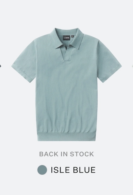 Back in Stock - Isle Blue