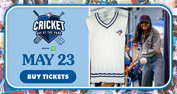 Cricket Day at the Park on May 23 - Buy Tickets.
