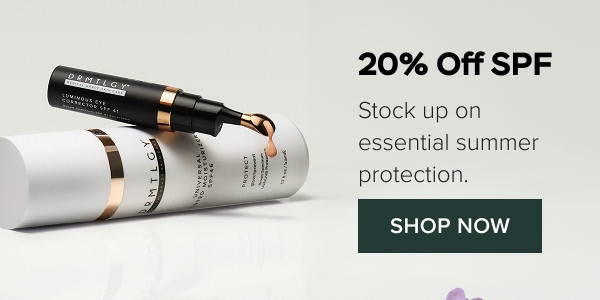 20% Off Sunscreens