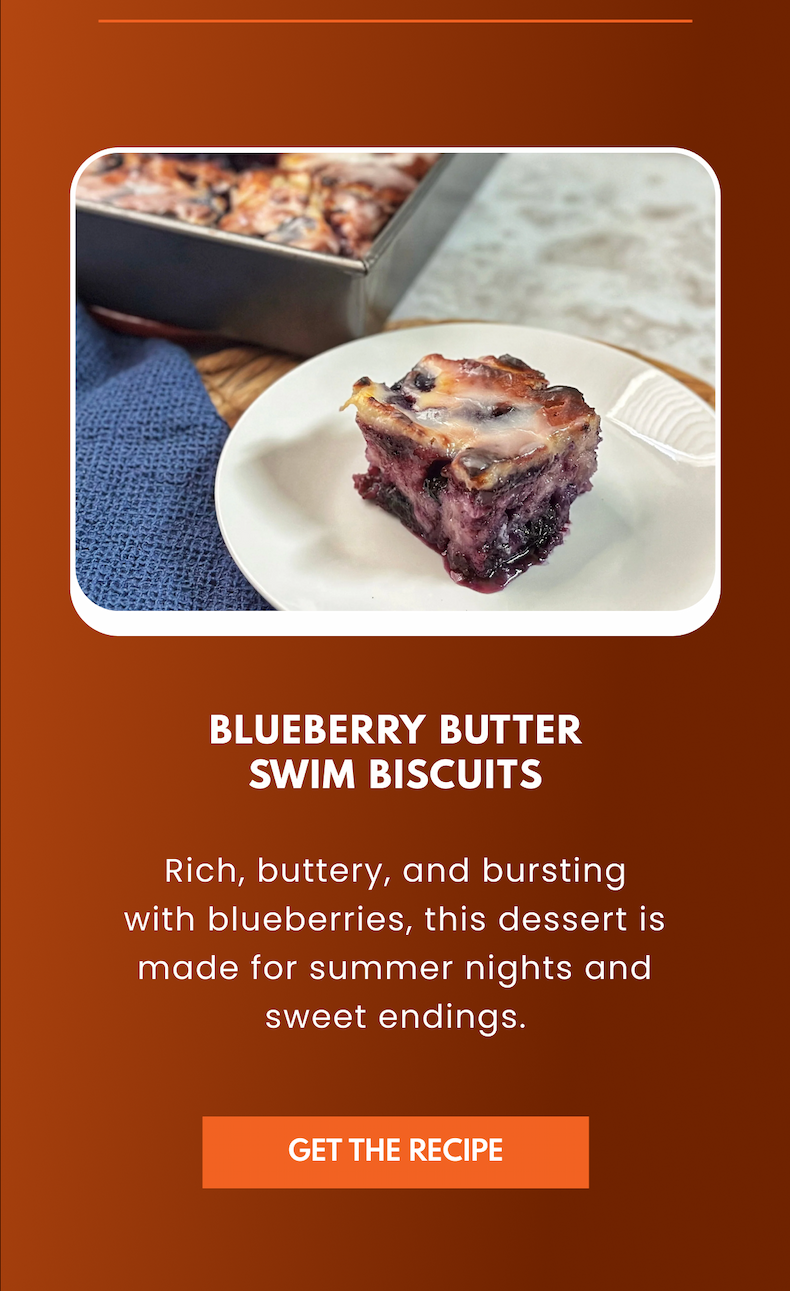 Blueberry Butter Swim Biscuits
