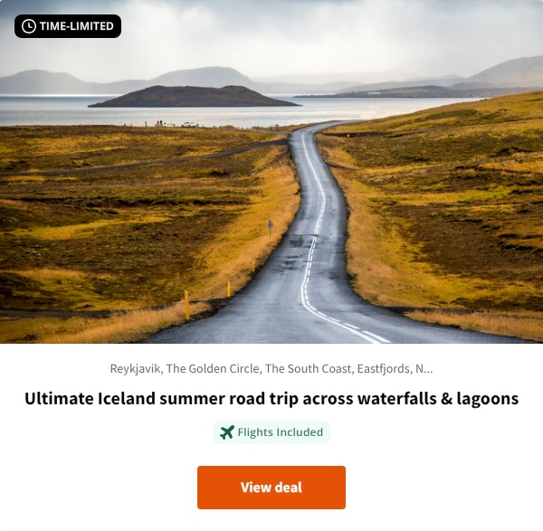Ultimate Iceland summer road trip across waterfalls & lagoons