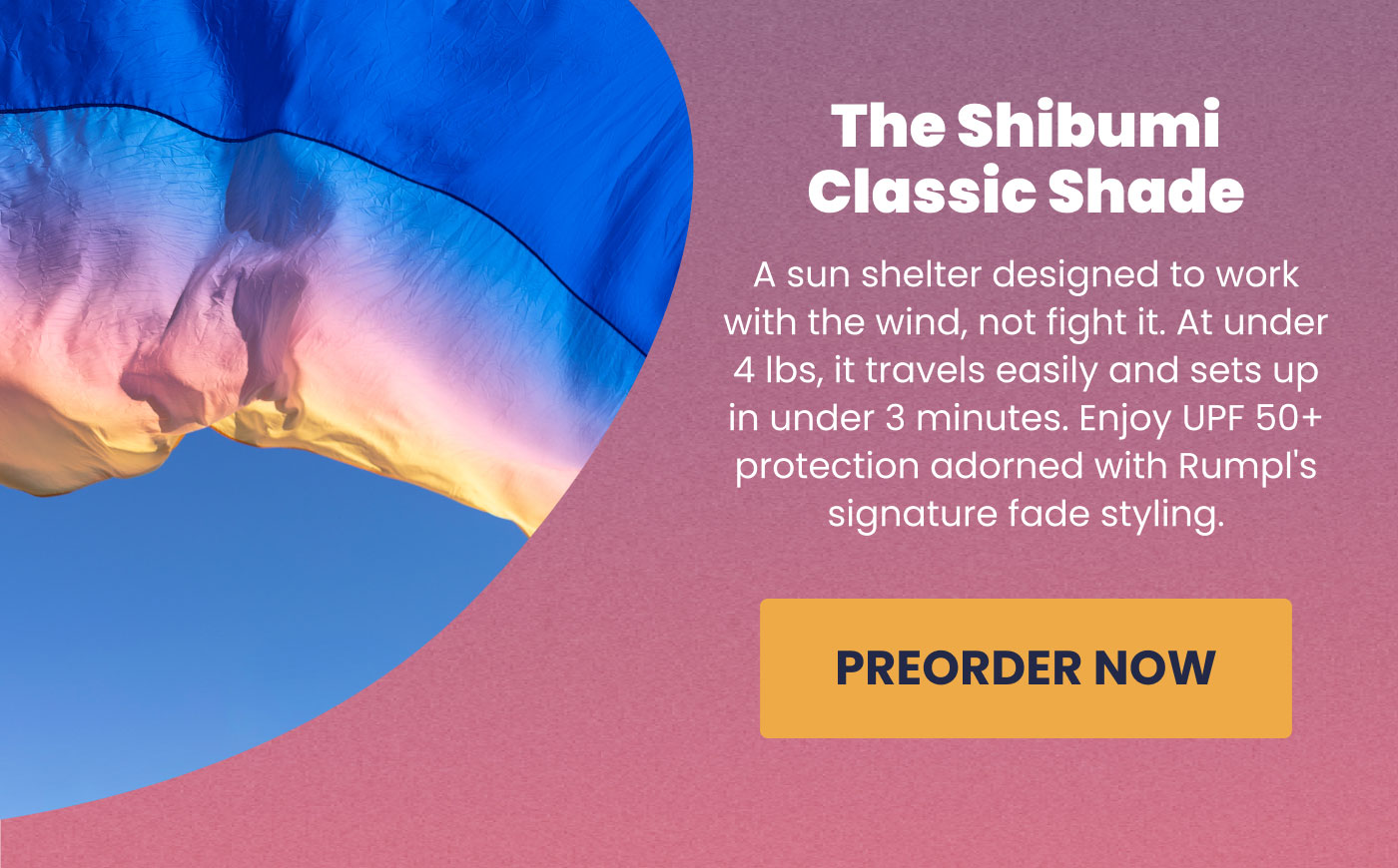 Preorder the Shibumi classic shade
