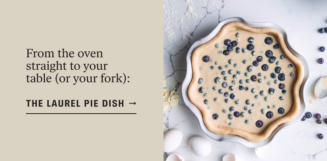 Laurel Pie Dish