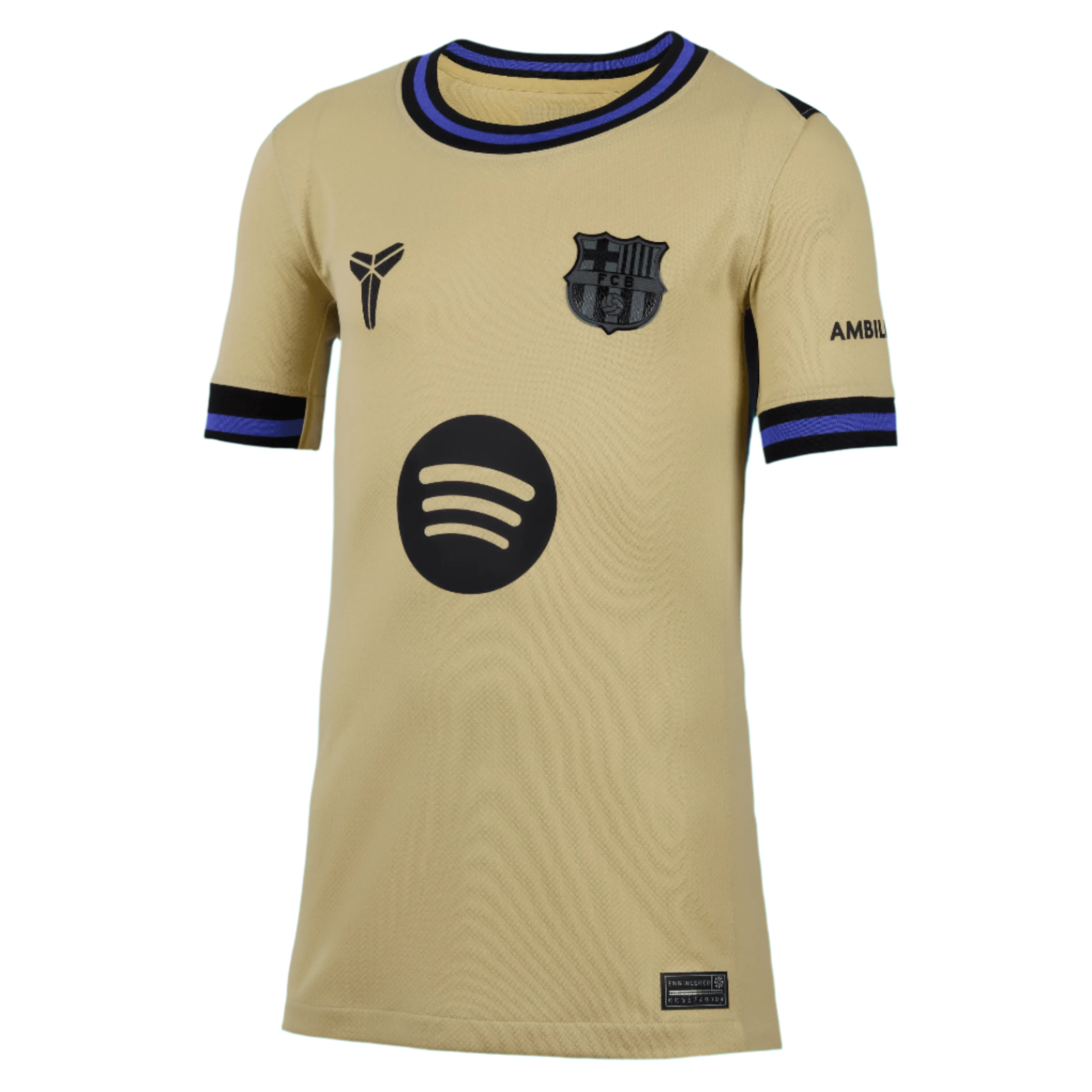 Image of Kobe Bryant Youth Barcelona Away Stadium Jersey 25/26