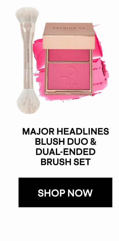 Major Headlines Blush Duo & Dual-Ended Brush Set