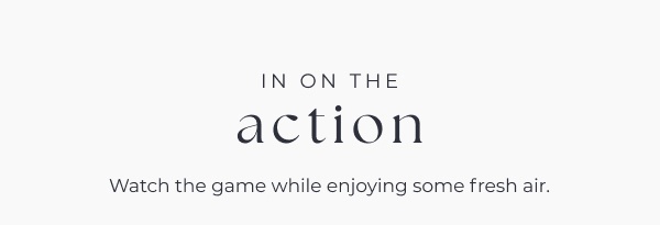 In on the action