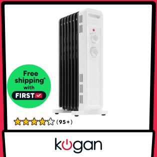 Kogan 1500W 7 Fin Oil Heater Product Image