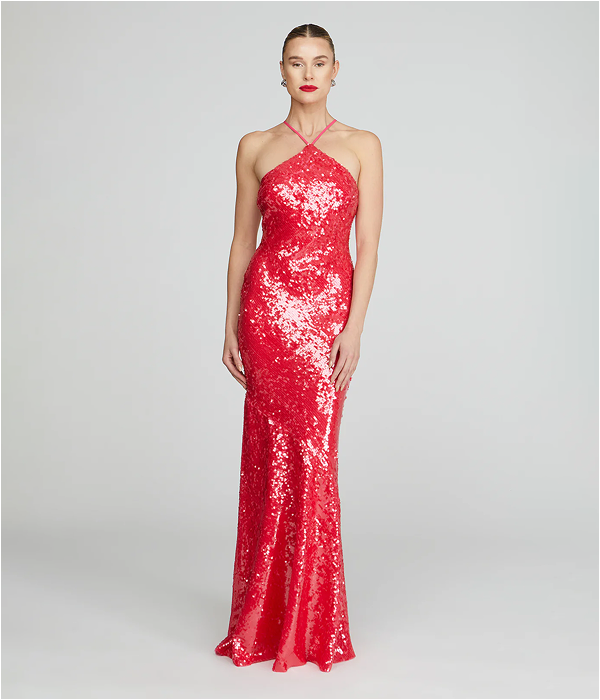 Regine Sequins Gown