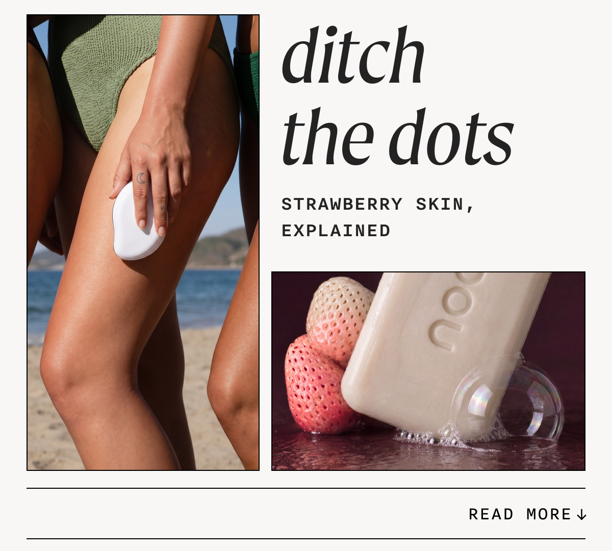 ditch the dot - strawberry skin, explained