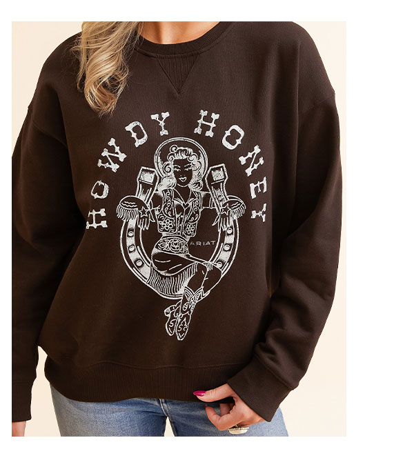 Rodeo Honey Oversized Pullover