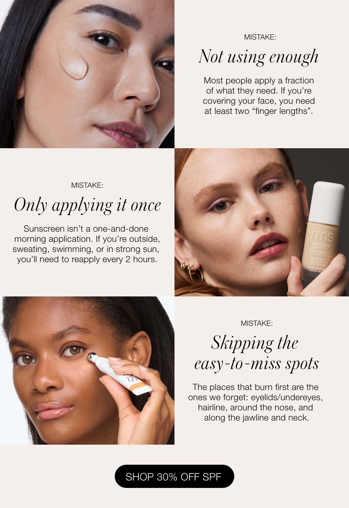 SPF Rules You Can't Break: Shop 30% Off Until Midnight