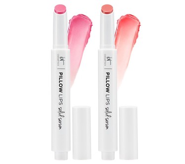 IT Cosmetics Pillow Lips Solid Serum 5-in-1 Tinted Lip Gloss Duo