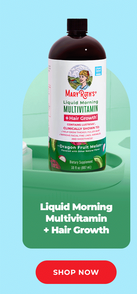 Liquid Morning Multivitamin + Hair Growth