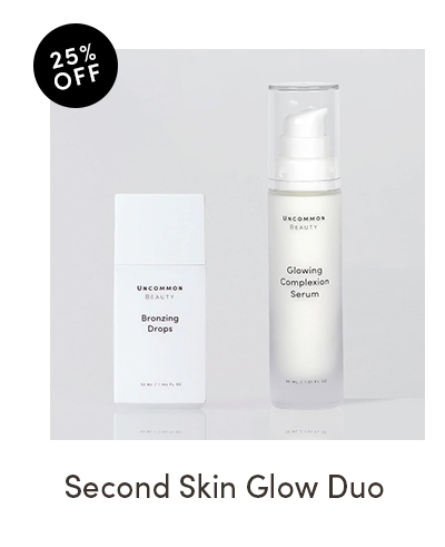 25% off Uncommon Beauty's second skin glow duo