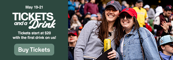 Tickets and a Drink. May 19-21. Tickets start at $20 with the first drink on us! Buy Tickets.