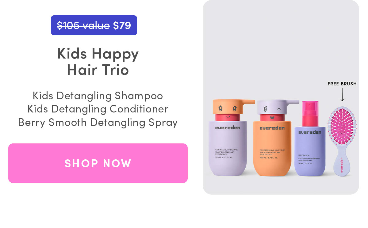 Kids Happy Hair Trio 