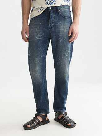 Scotch & Soda x Royal Delft The Dean Loose Tapered Jeans