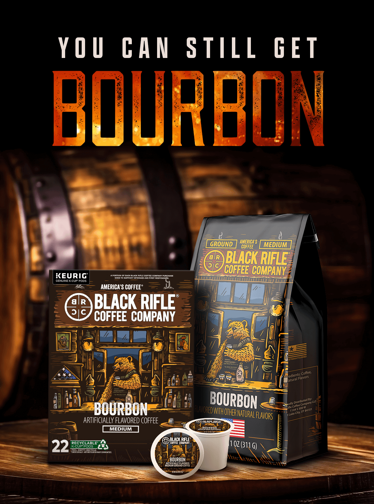 You can still get bourbon