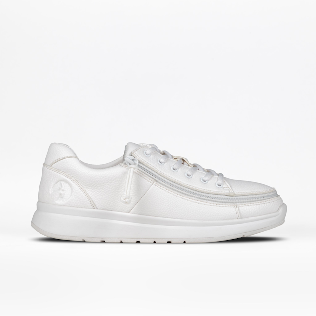 Women's White BILLY Work Comfort Low - D (Women Wide) / 8.5 US Women