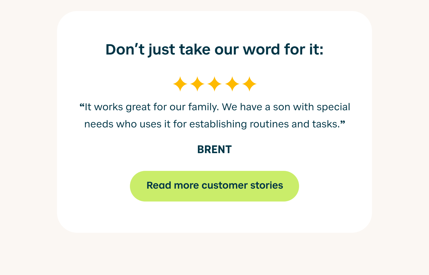 Read more customer stories