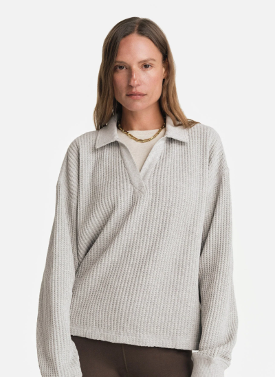 Organic Waffle Polo