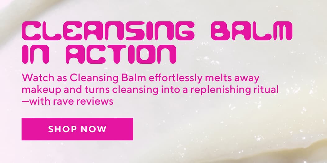 Cleansing Balm In Action 