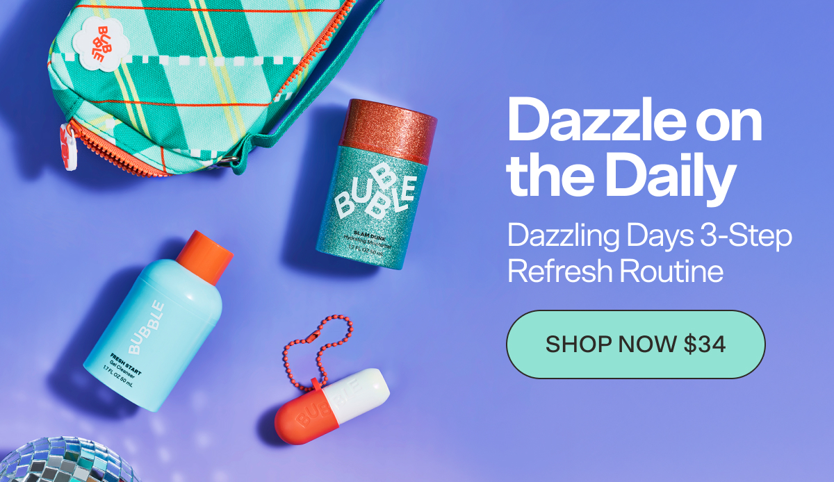 Dazzle on the Daily DAZZLING DAYS 3-Step Refresh Routine. Shop now $34