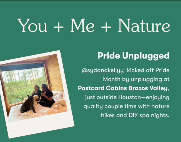 You + Me + Nature