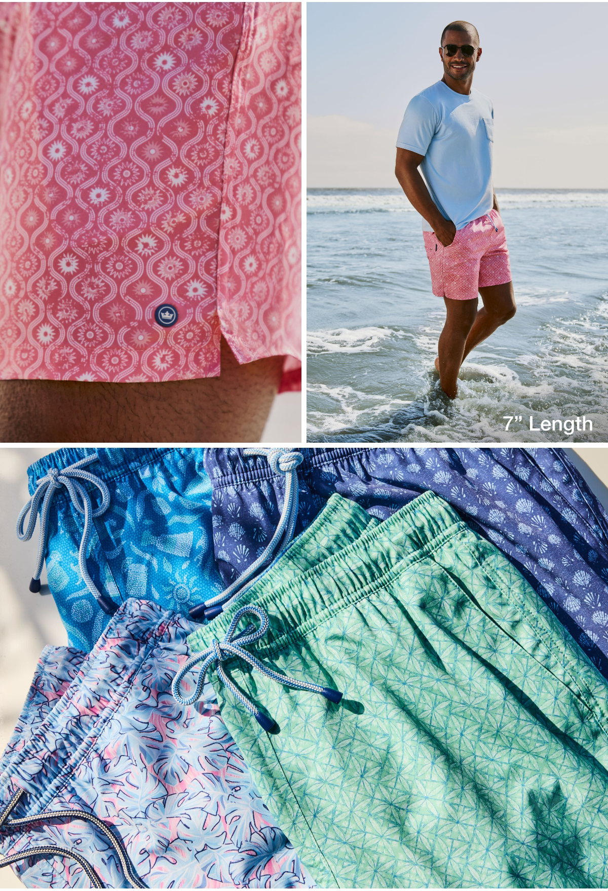 Crown Swim Trunks - Available in 17 New Prints - Shop Now