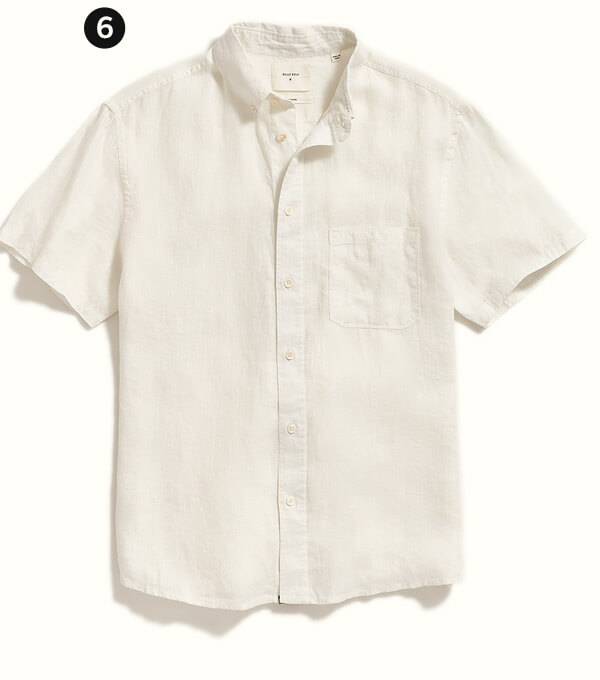 Short Sleeve Linen Tuscumbia Shirt