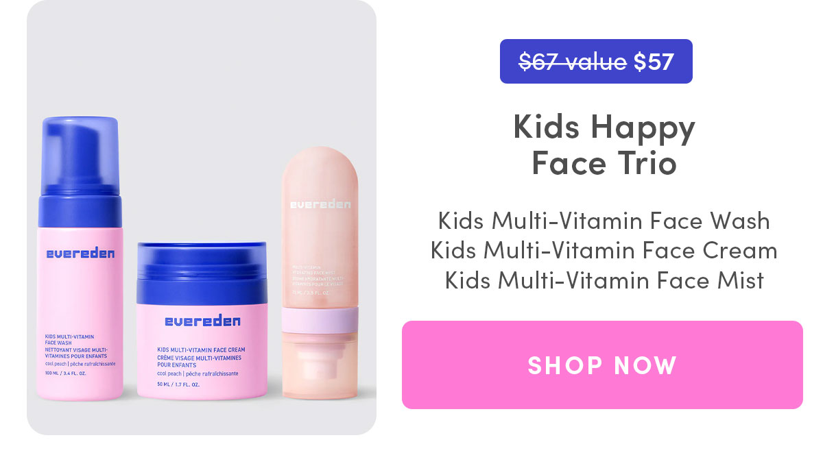 Kids Happy Face Trio 