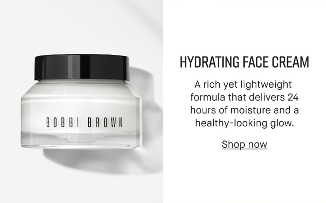 HYDRATING FACE CREAM | A rich yet lightweight formula that delivers 2 hours of moisture and a healthy-looking glow. | Shop now