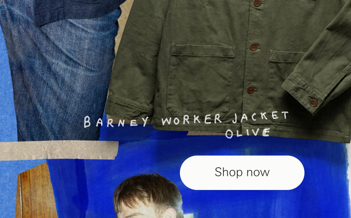 Barney Worker Jacket Olive