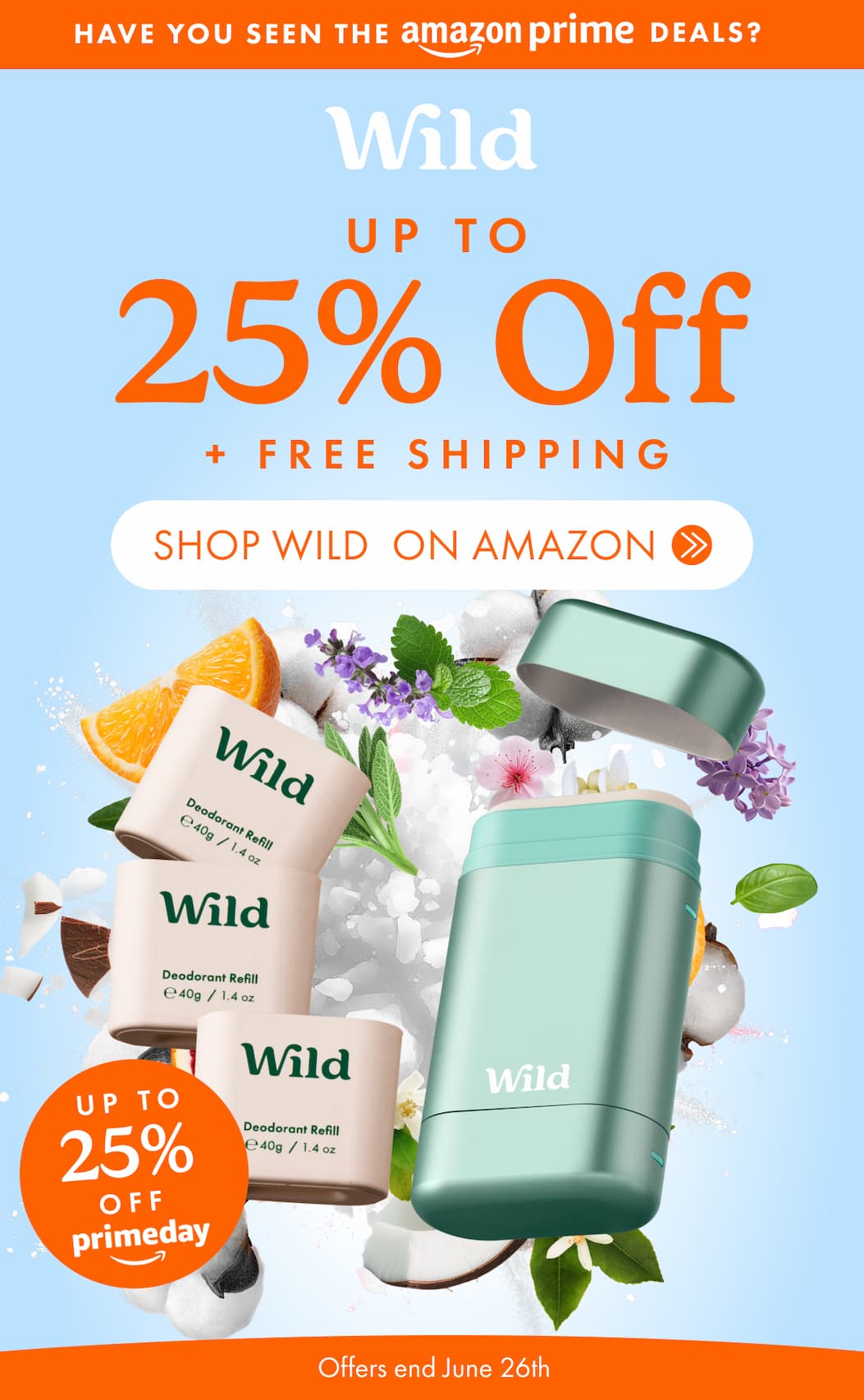 Amazon Prime Day: 25% off + free shipping