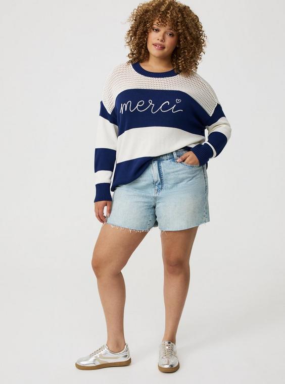 Novelty Crew Neck Sweater