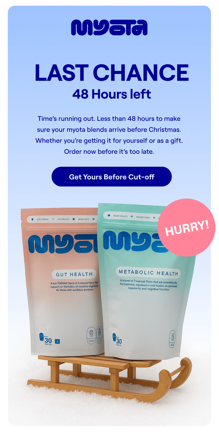 Last Chance. 48 Hours left⏰. Hurry! 