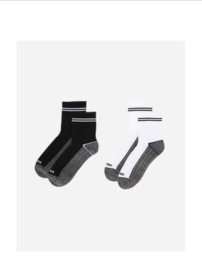 Adult Roots Active Ankle Sock 2 Pack