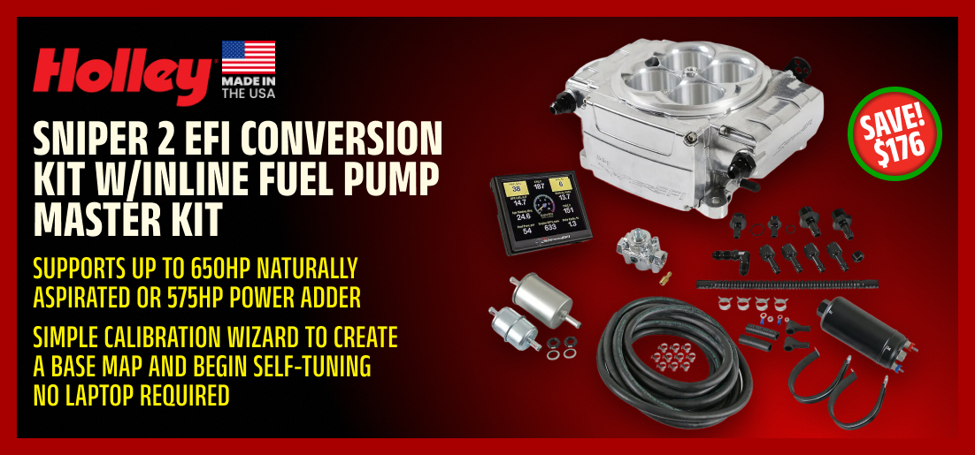Sniper 2 EFI Conversion Kit w/Inline Fuel Pump Master Kit