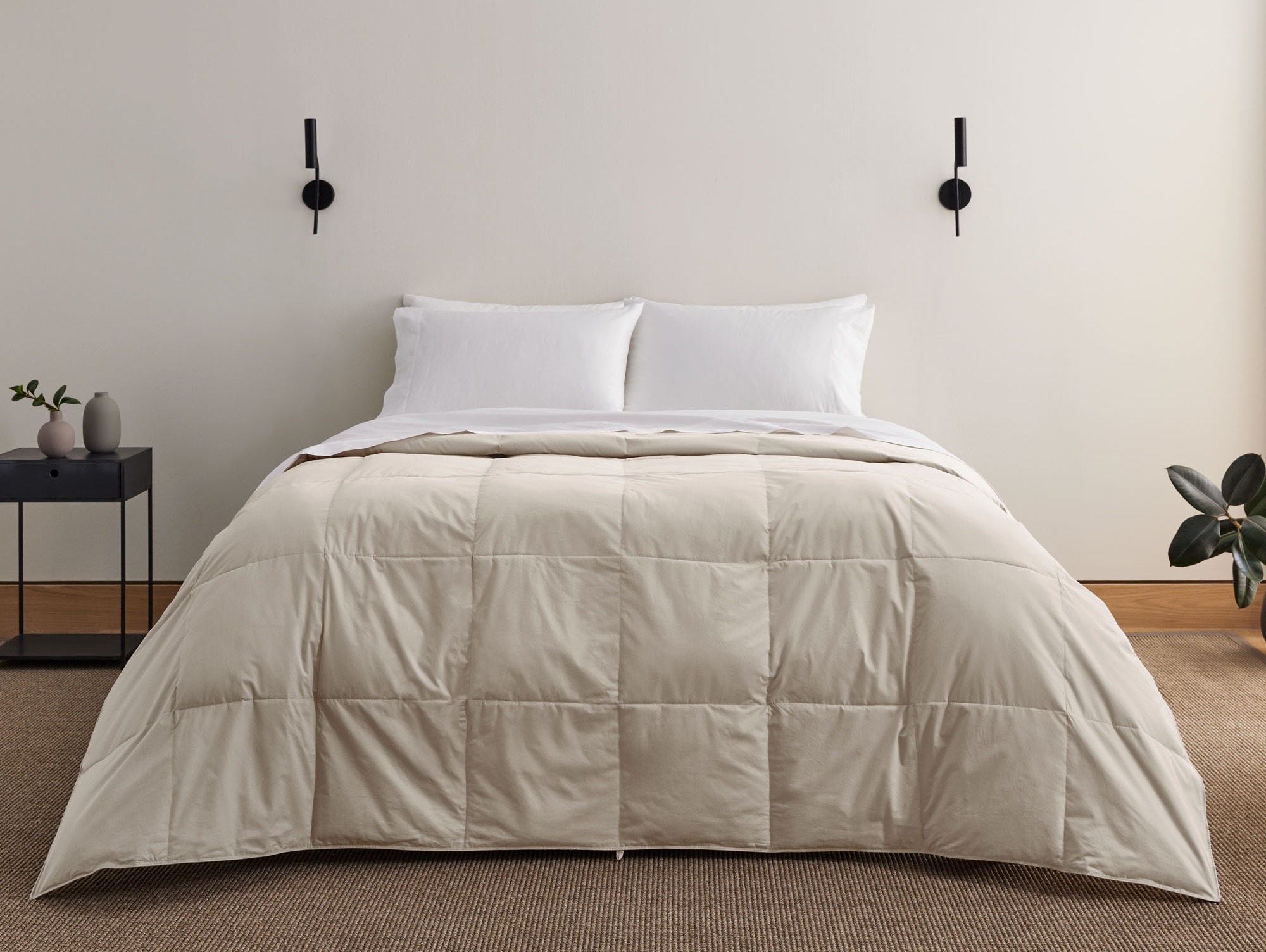 All Season Organic Cotton Down & Feather Comforter